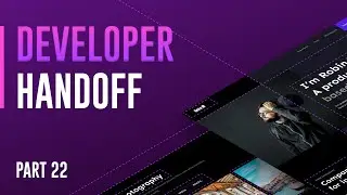 Handoff the Portfolio Website to Developers in Figma - Part 22/22