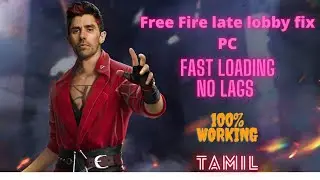 How to Fix late lobby in Free Fire PC || Free Fire Late lobby Fix Tamil || crazy Gamer [ Tamil ]