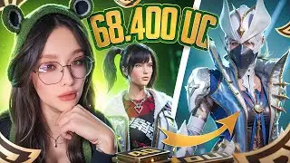 ОН НИКОГДА НЕ ДОНАТИЛ! ПРОКАЧКА АККАУНТА в PUBG MOBILE! ВЫБИЛА ВСЕ в ПУБГ МОБАЙЛ! ПОДАРИЛА 68 400 UC