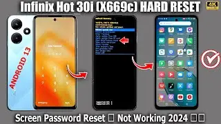 Without Pc 2024 🆕 Infinix Hot 30i X669c Hard Reset Screen Lock Bypass ❌ Not Working 2024 🔥