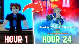 Spending 24 Hours Obtaining EVERY NEW Summer Unit in Anime Adventures.. - Challenge (Roblox)