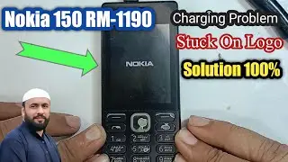Nokia 150 RM-1190 charging not show | RM-1190 charging problem stuck on logo