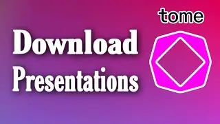 How To Download Presentations From Tome AI (Step By Step)