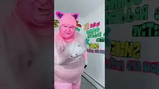 Fat pig showing off his dance moves!