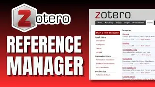 How To Use Zotero Reference Manager 2024 (Including Zotero Connector)