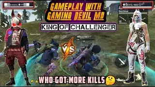 Gaming Devil MD Vs Tamil Tubers | King Of Challenger | Ranked Gameplay | Free Fire Challenge