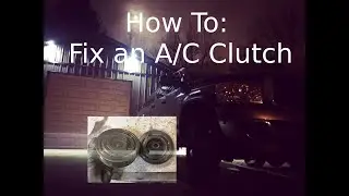 DIY: 2007 dodge Ram AC Clutch replacement.