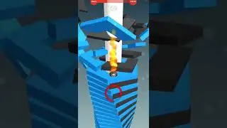 Stack ball level up shorts video#gaming #gaminglive #shortsfeed #shorts