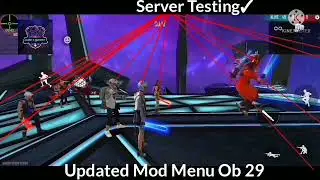 FreeFire Ob 29 Server Test Updated ModMenuee Fire Autodshot Mod Menu Ob 29