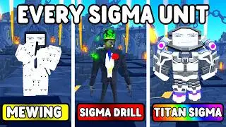 EVERY SIGMA UNIT VS ENDLESS MODE (Toilet Tower Defense)