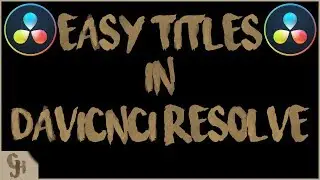 How to Add Titles in Davinci Resolve 15 \\ Fusion Compositions