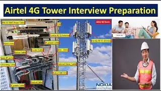 Nokia fsmf 4g Technology Details for Interview & Airtel 4g tower interview | Airtel 4g network