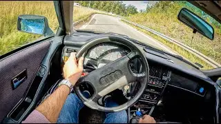 1994 Audi 80 B4 [1.9 TDI 90HP]  |0-100| POV Test Drive 