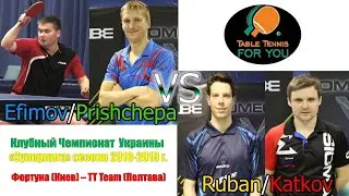 Ефимов Виктор-Прищепа Евгений VS Рубан Никитa-Катков Иван на КЧУ 