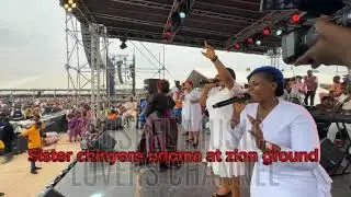 Sister chinyere udoma live on zion ground Ngo okpuala