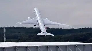 Plane Almost Stalls After Takeoff