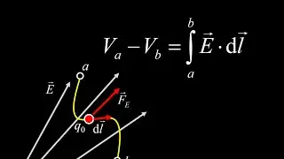 Introduction to electric potential + examples: parallel plate capacitor and charged sphere potential