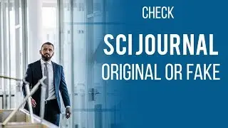 How to verify and select SCI/ESCI journal