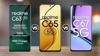 Realme C63 5G vs Realme C65 5G vs Realme C67 5G