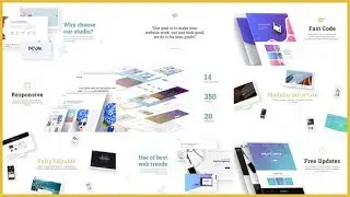 Minimal Website / Agency Presentation | After Effects Template | Videohive 