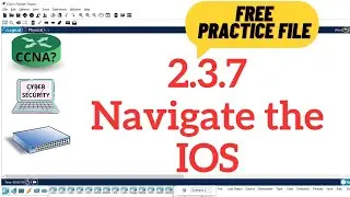 2.3.7 Packet Tracer - Navigate the IOS || Cisco || Networking Practice || Cisco IOS || DCN LAB