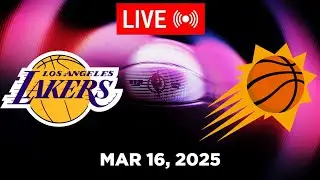 NBA LIVE! Los Angeles Lakers vs Phoenix Suns | March 16, 2025 | 2025 NBA Season Live (2K)