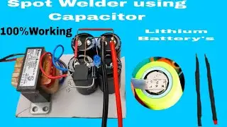 How To Make Powerful Spot Welder Using Super Capacitors||Building A Powerful 18650 Spot Welder||