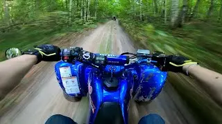 Классика Кайфа на Спортивном Квадроцикле Yamaha!