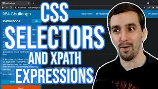 RPAChallenge.com in Blue Prism using CSS Selectors and XPath Expressions