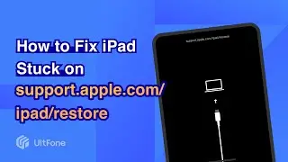 How to Fix iPad Stuck on support.apple.com/ipad/restore Screen 2023