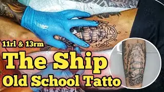 The Ship - Tattoo Time Lapse || Made Tatto Bali