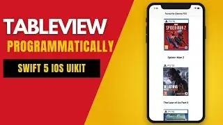 How to implement TableView with XIB programatically in Swift 5 XCode | Hindi | Learn iOS Development