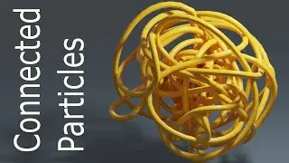 Blender Tutorial: Connected Particles Animation