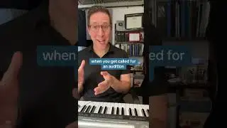 Pro-Tip for Professional Musical Theatre Actors! Self-Tape EVERYTHING!