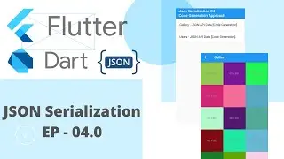 JSON Data Serialization ( EP-04.0 ) ||  Parsing JSON In Code Generation Way 