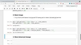 Find Number of Payments in a Loan with Python & NumPy Financial nper Function