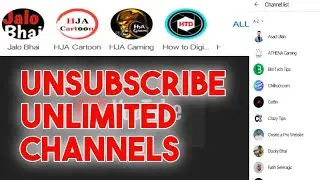 How to Unsubscribe Youtube Channels (Desktop & Mobile) Delete YouTube Subscriptions