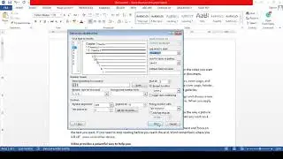 Use of style in MS Word: Create chapters and table of content in your document