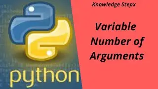 Python function with variable number of arguments