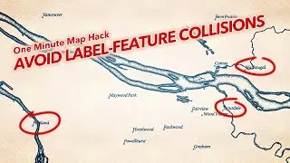 One Minute Map Hack: Avoid Label-Feature Overlap