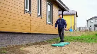 Обзорное видео каркасного дома по проекту 