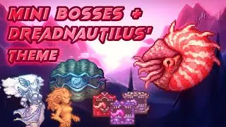 Terraria Infernum Mod Music - "Misanthropic Encounters" - Themes of Minibosses and Dreadnautilus