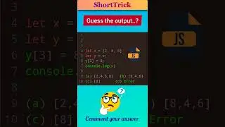 #12 Javascript Interview Questions | JS Output based questions || 