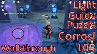 Walkthrough of Light Guide Puzzle At West Area of Corrosion Intensity 105