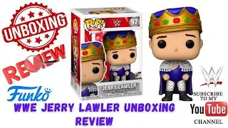Funko Pop WWE Jerry Lawler Unboxing Review