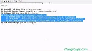 Servlets Programming Tutorial for Beginners : Set Up