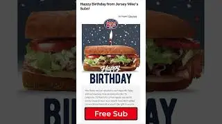 Freebies You Can Get on Your Birthday! 🎂