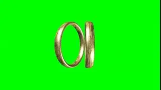 GREEN SCREEN WEDDING RINGS