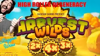 STREAM CASINO | HIGH ROLLER DEGENERACY | BET MAX $150K ON HARVEST WILDS SLOT