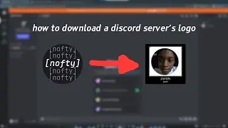 how to easily download a discord server's icon